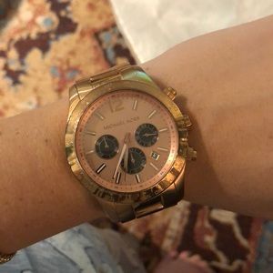 Michael Kors Oversized Rose Gold Watch